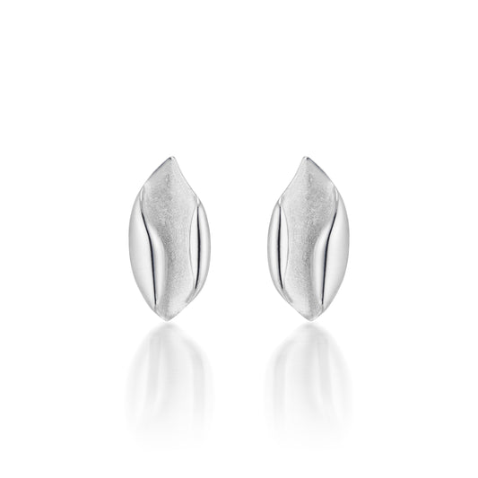 Café Earrings in Sterling Silver