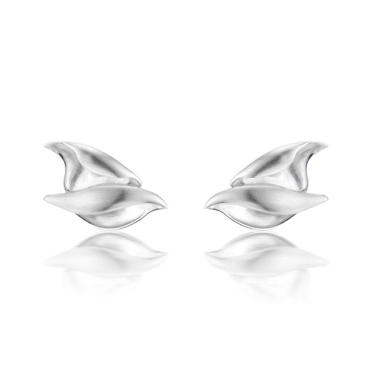 Wrap Earrings in Sterling Silver