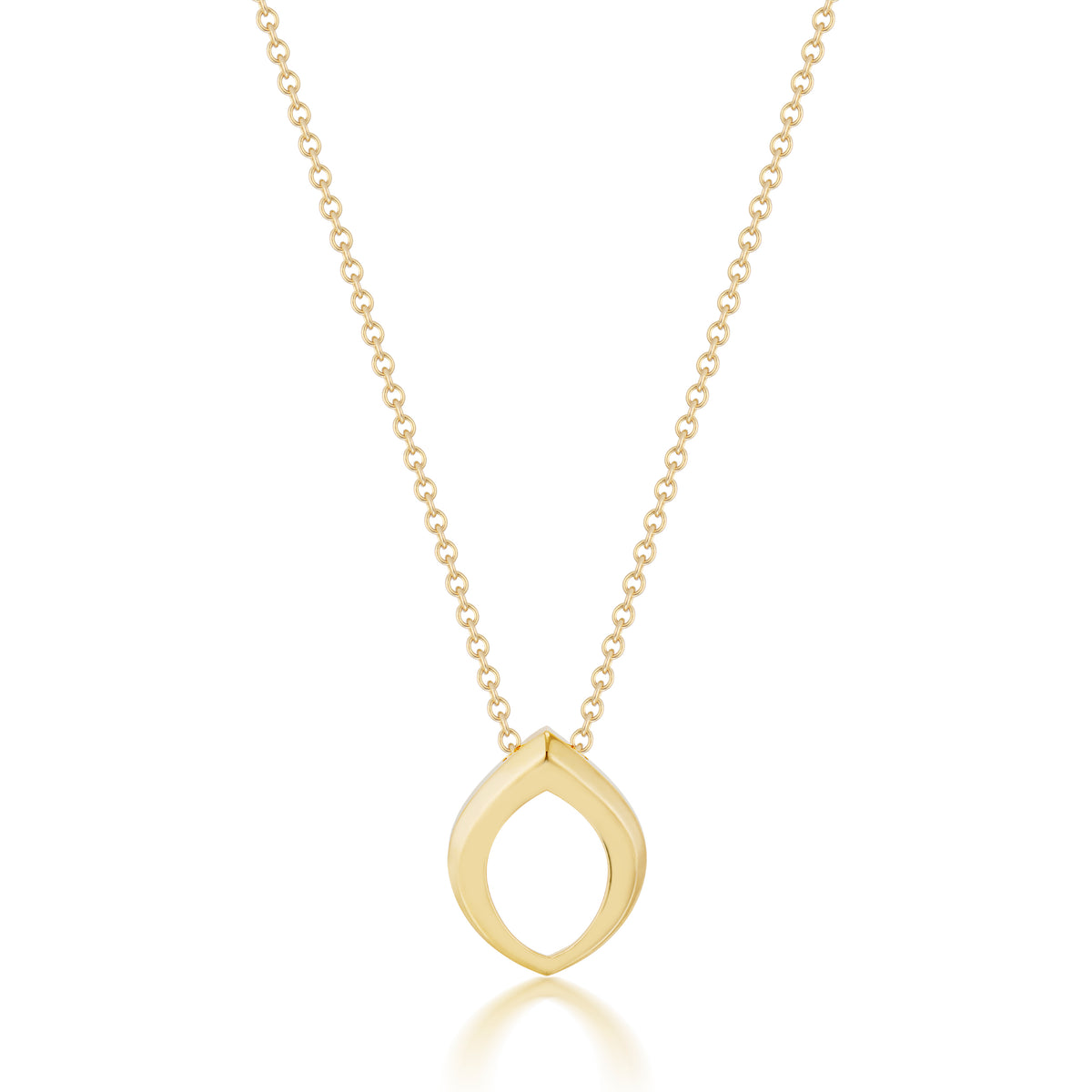 Bud Necklace Small in Sterling Silver