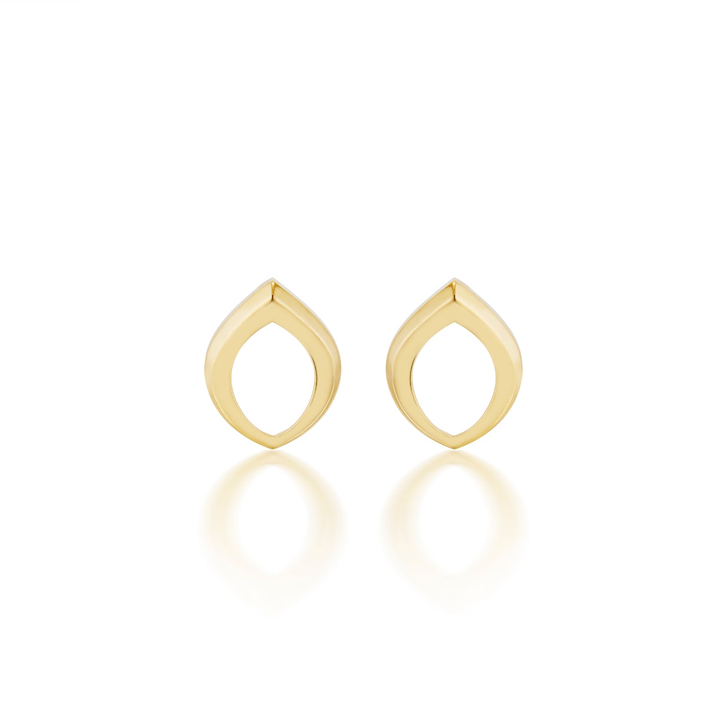 Bud Stud Earrings in Sterling Silver