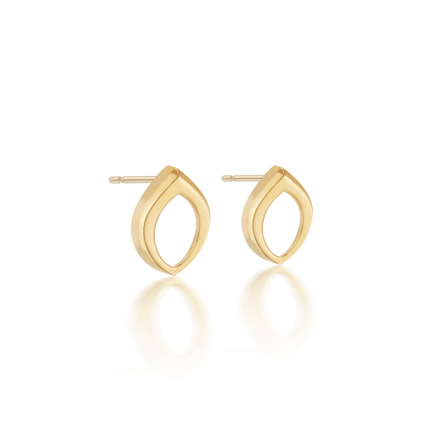 Bud Stud Earrings in Sterling Silver