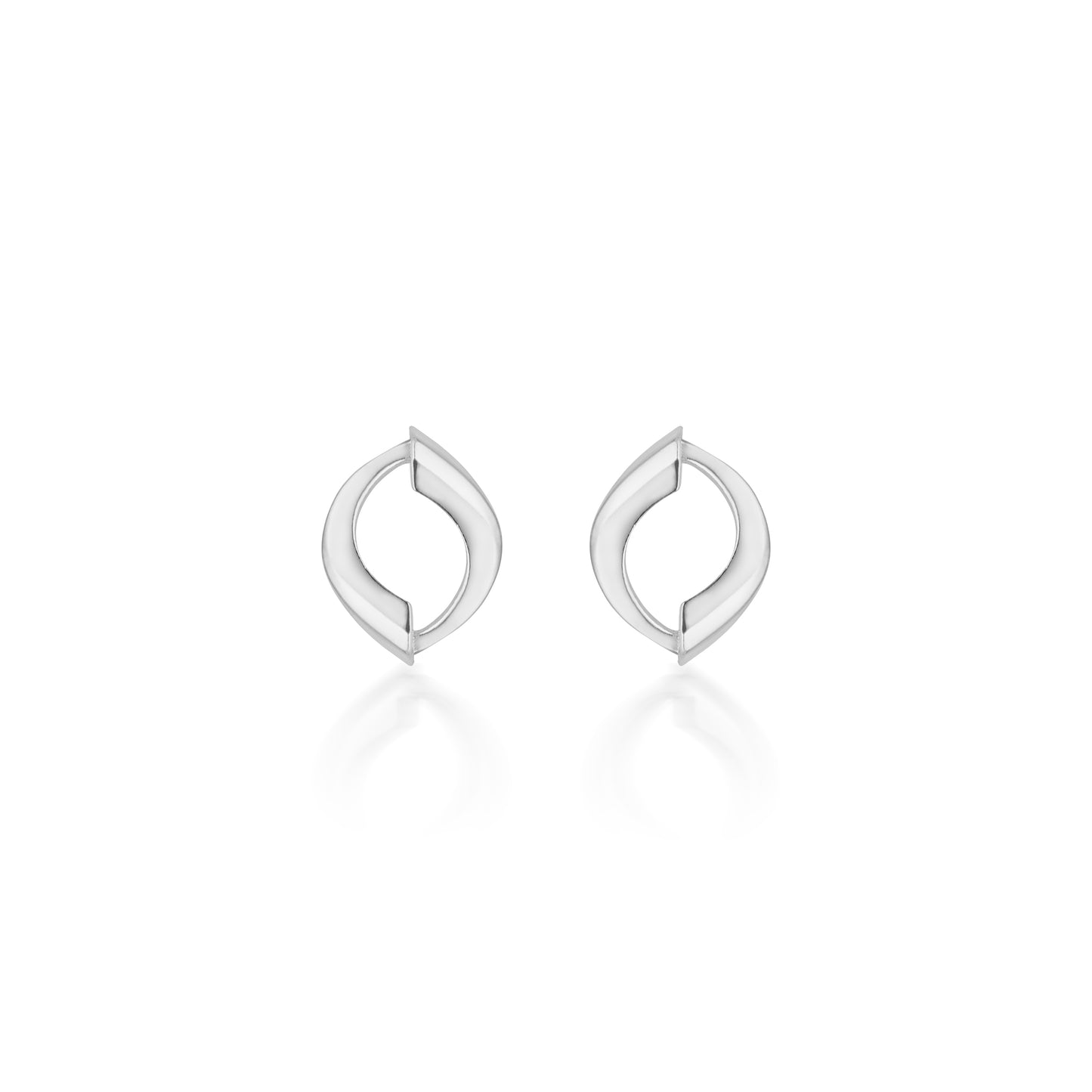 Aksi Stud Earrings in Sterling Silver