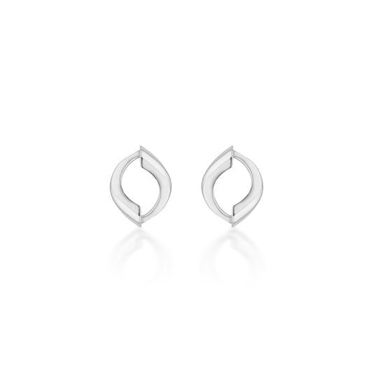 Aksi Stud Earrings in Sterling Silver