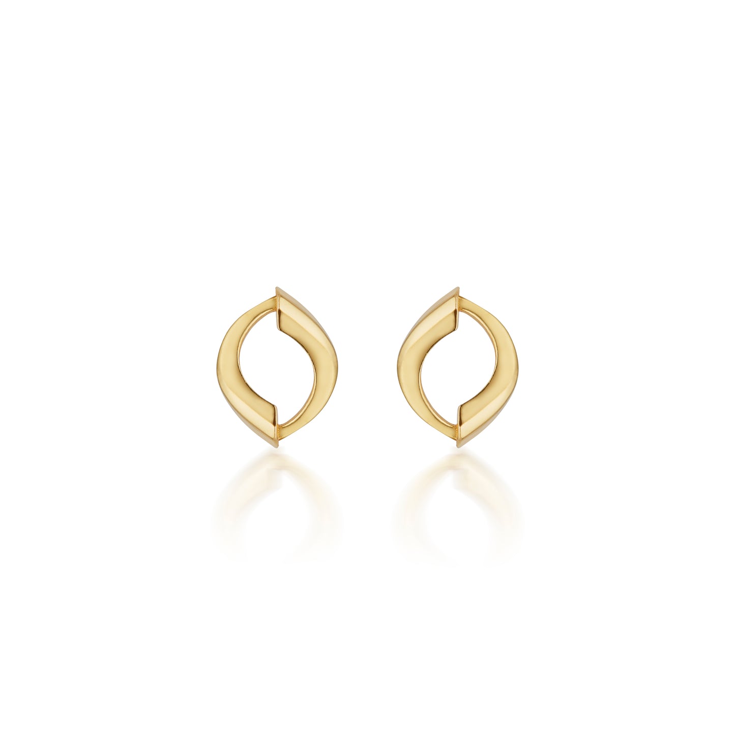 Aksi Stud Earrings in Sterling Silver