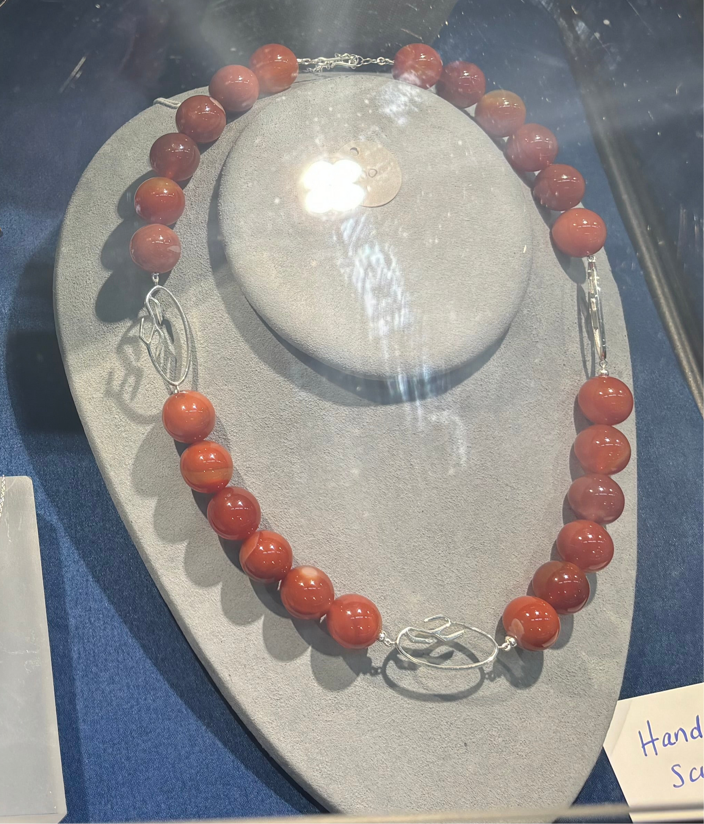Curva Carnelian Branch Necklace