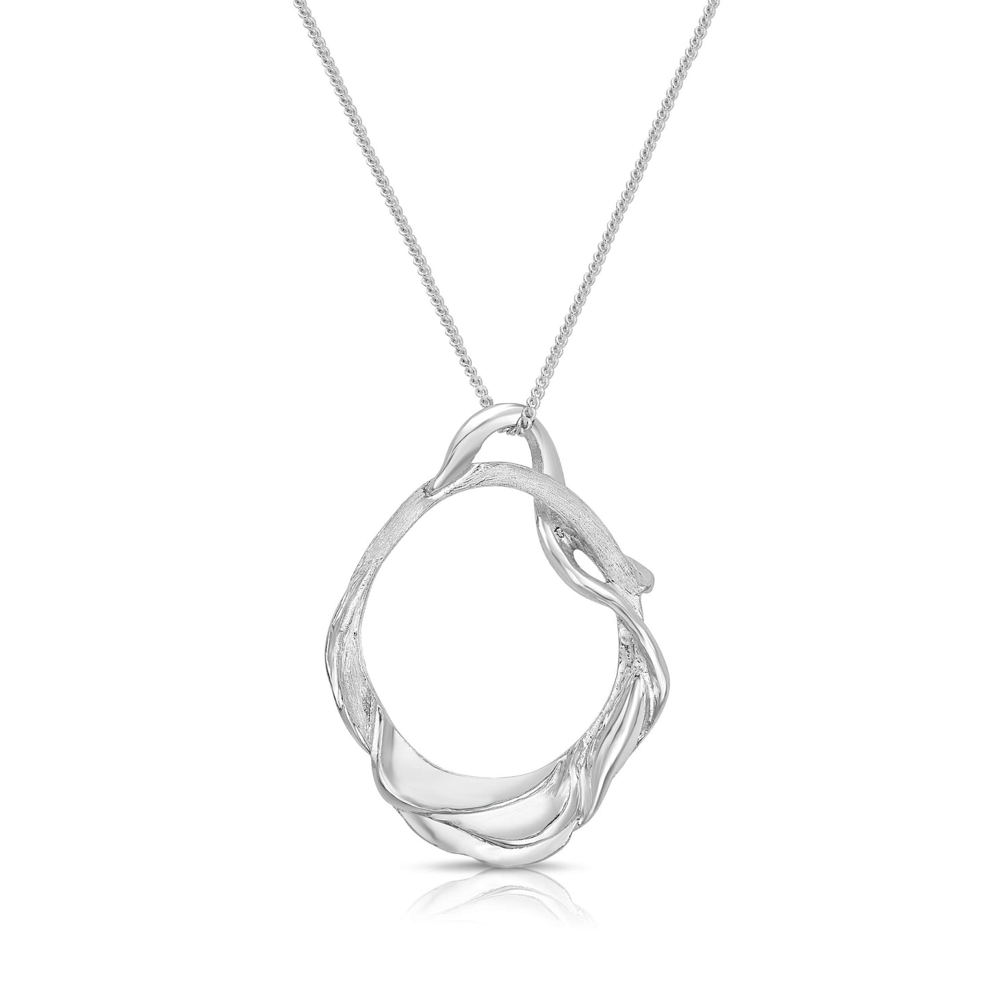 Crescendo Pendant in Sterling Silver