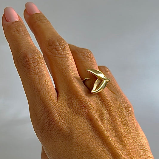 Twirl Ring in Gold