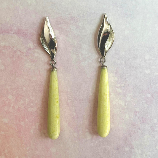 Illicium Lemon Drop Earrings in Sterling Silver