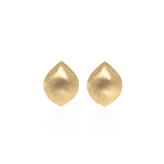 Ova Petite Studs in Gold