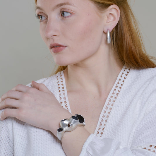 Ascidia Cuff in Sterling Silver