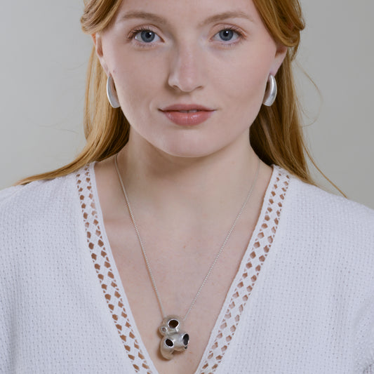 Aurata Necklace in Sterling Silver