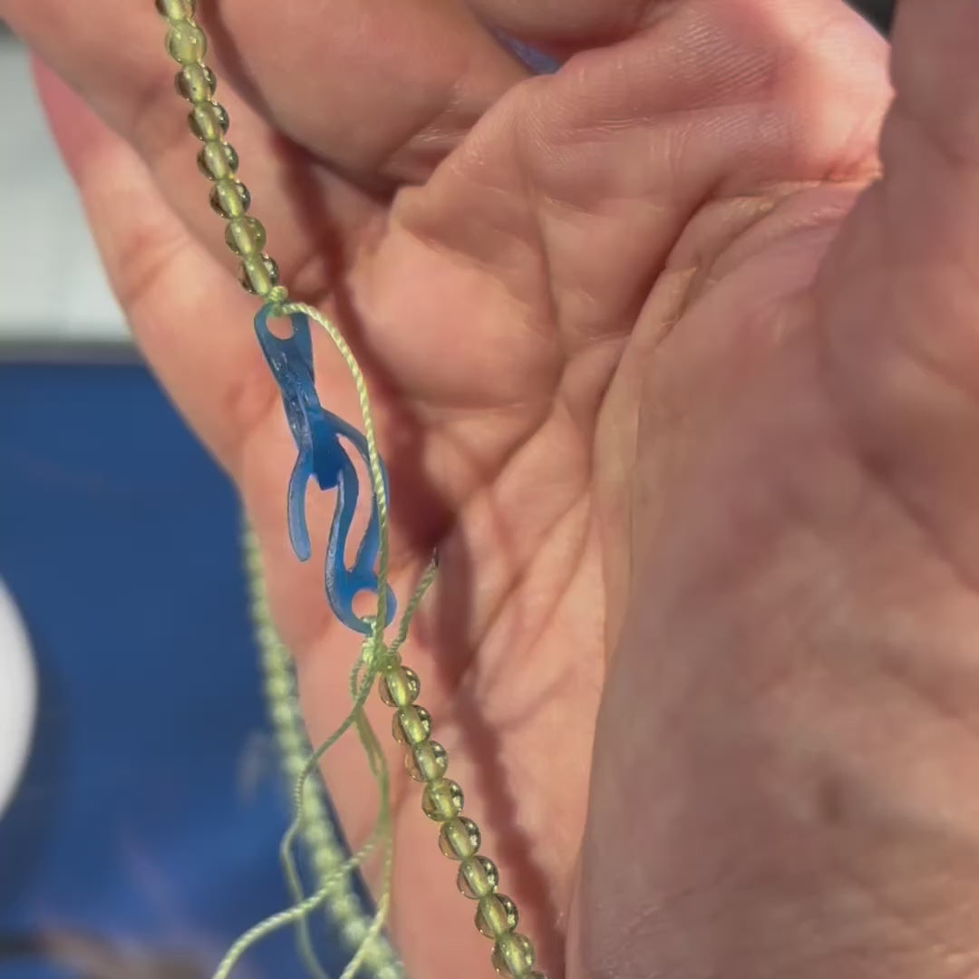 drift wax clasp on bead video