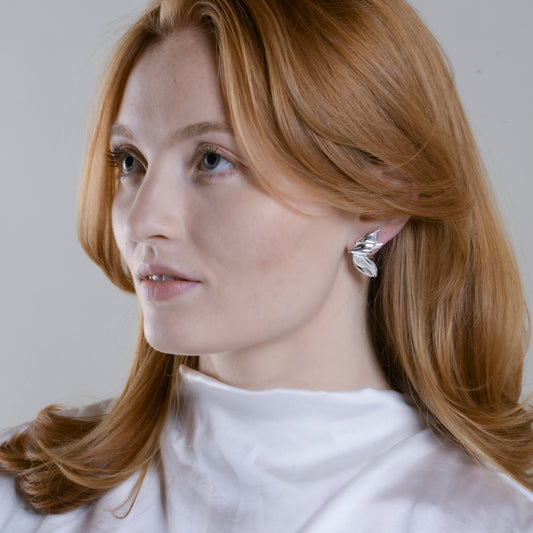 Vuela Earrings in Sterling Silver