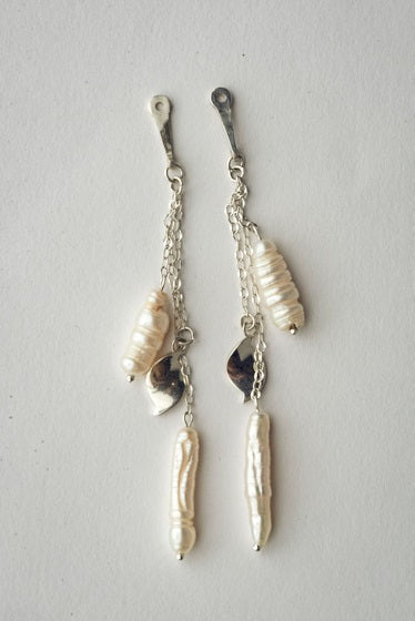 Pearl Dangle Ear Jacket
