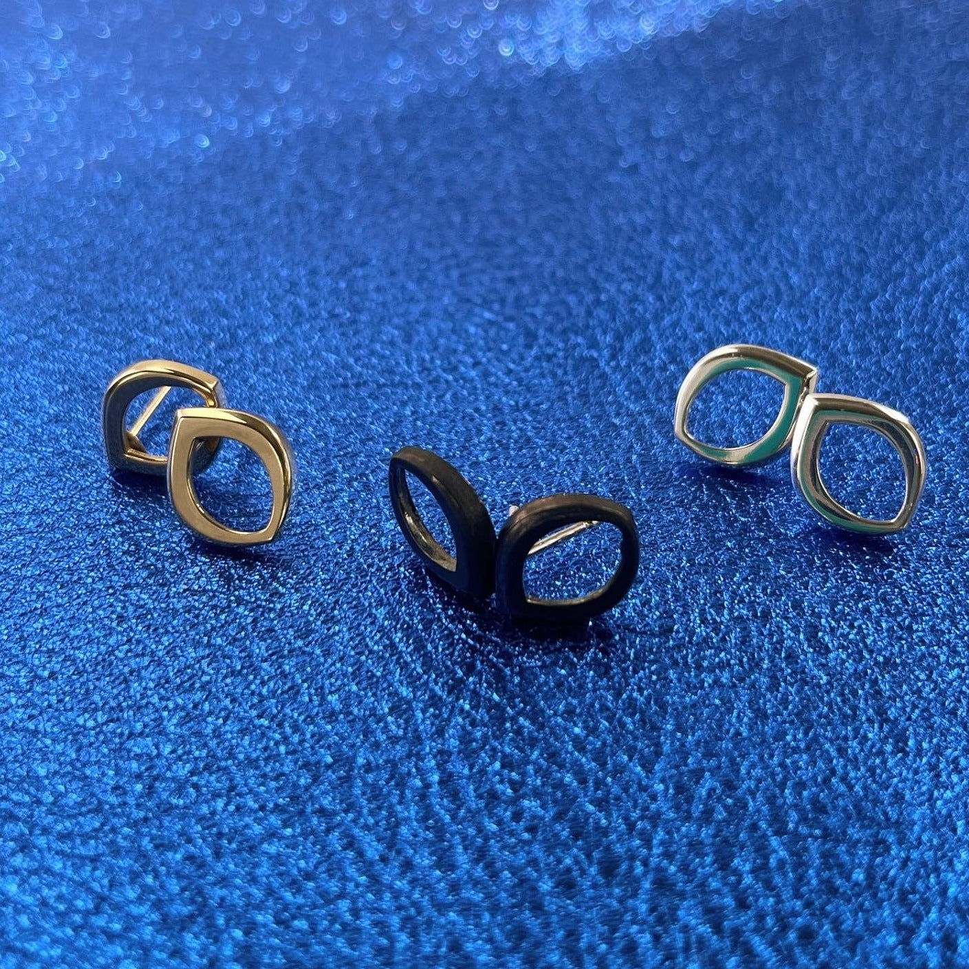 Bud Stud Earrings in Sterling Silver