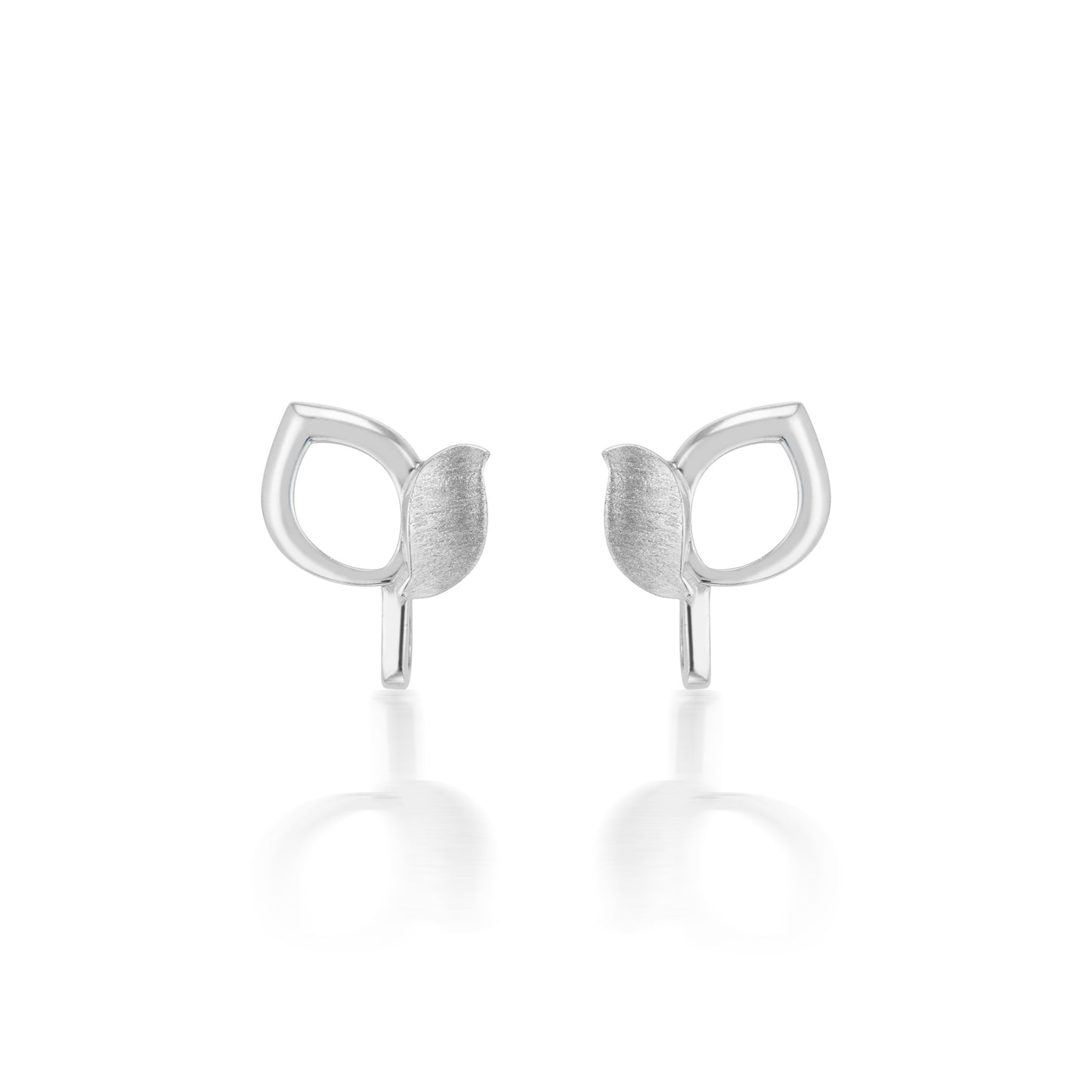 Bloom Stud Earrings in Sterling Silver