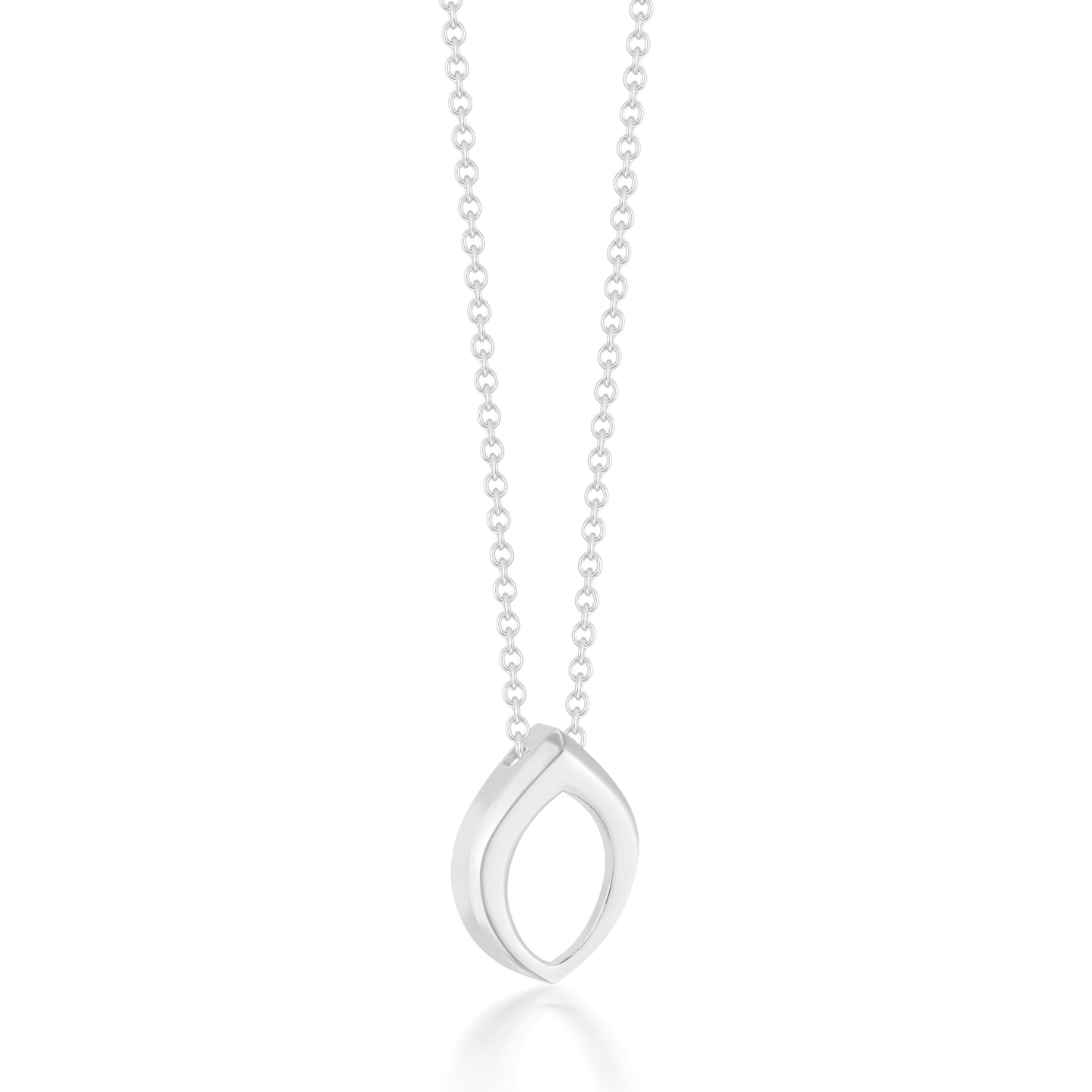 Bud Necklace Small in Sterling Silver