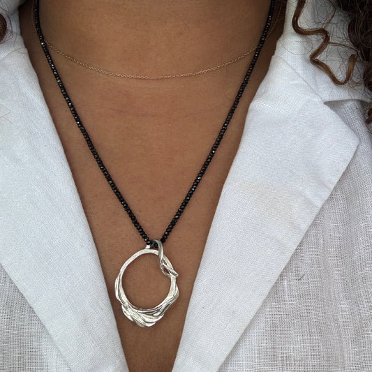 Crescendo Pendant in Sterling Silver