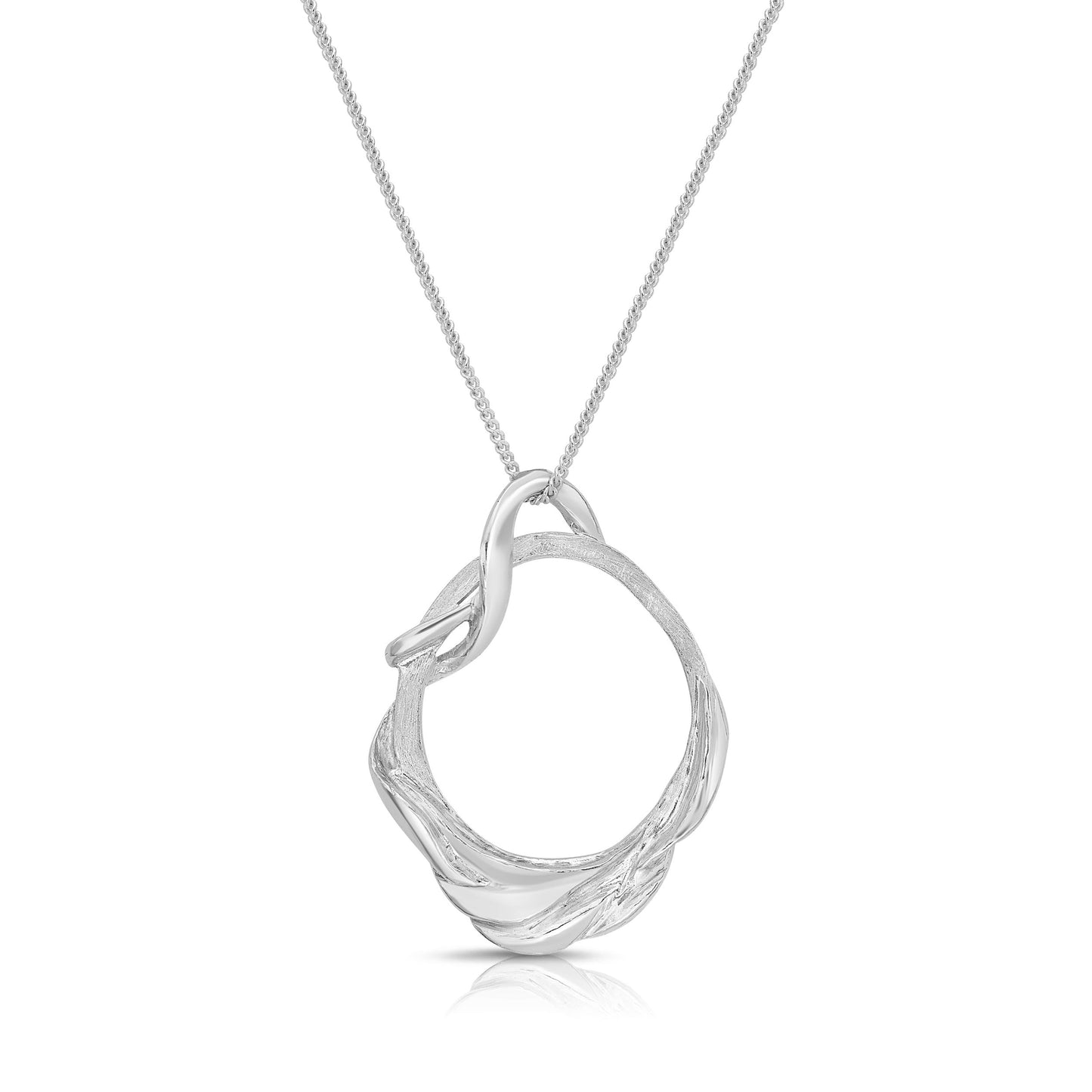 Crescendo Pendant in Sterling Silver