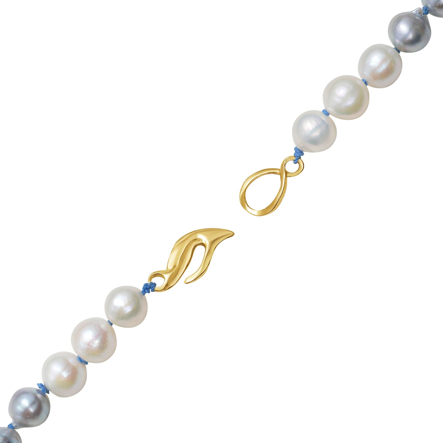 Lull Collier, Akoya Pearls in Gold