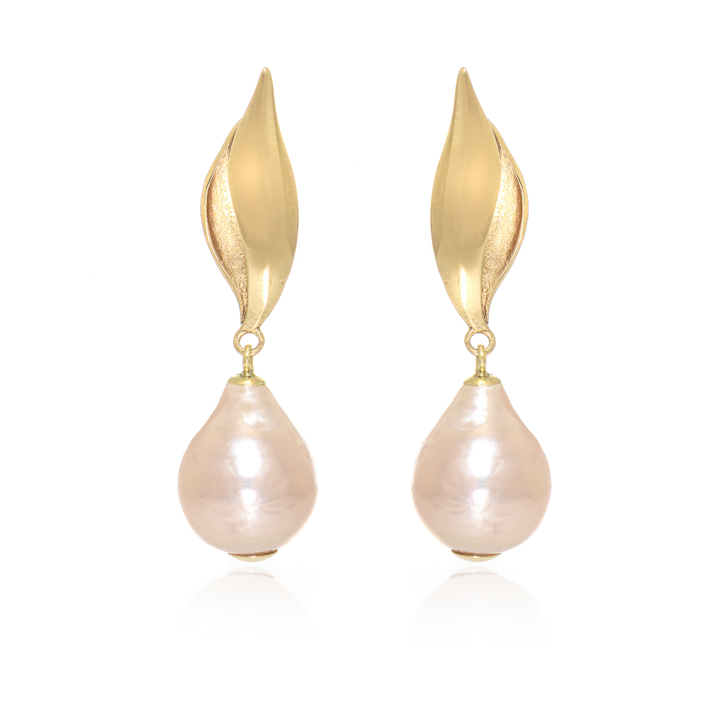 Illicium Baroque Drop Earrings in Gold