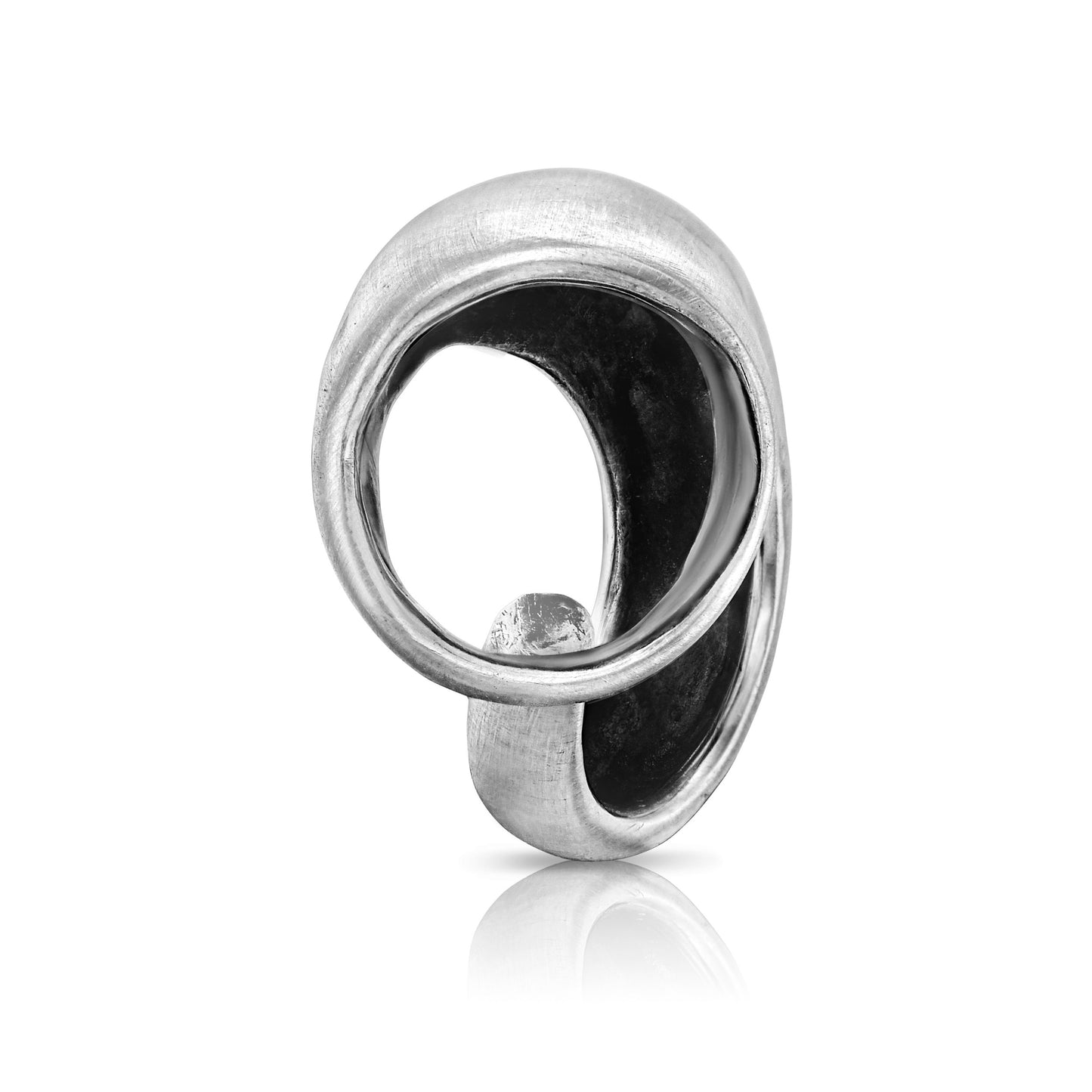 Siphon Ring in Sterling Silver